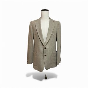Panhandle Slim Wool Blazer Sport Coat Men’s 42L Made in USA Elbow Patche